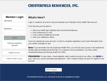 Tablet Screenshot of chesterfieldresources.com